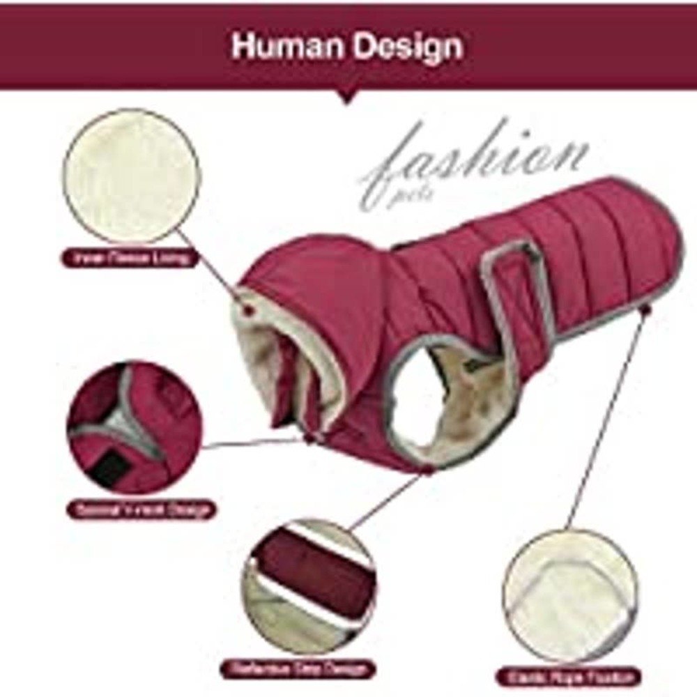 EMUST Winter Dog Jacket Size Large - Picture 4 of 5